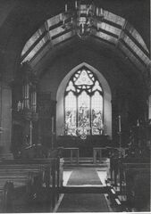 Church in the wood alter